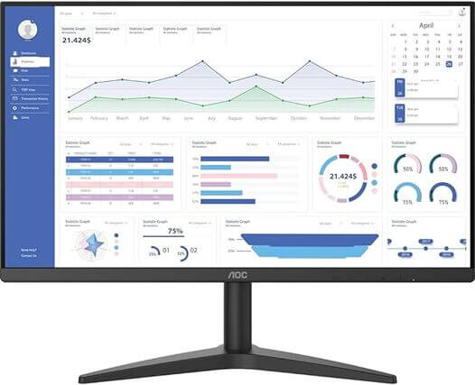 Monitor Widescreen AOC 24B1XHM